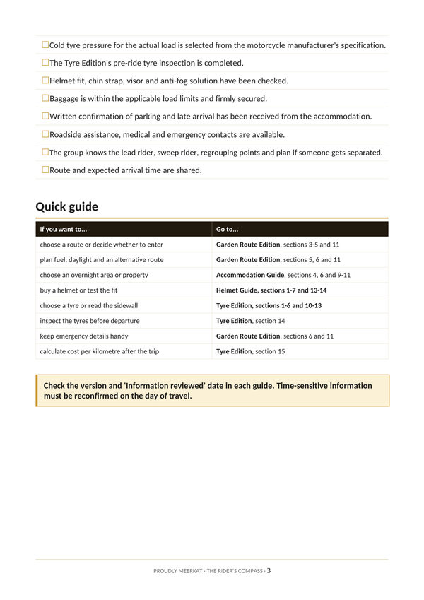 Page 3 of 49 from the bundle. The quick guide.